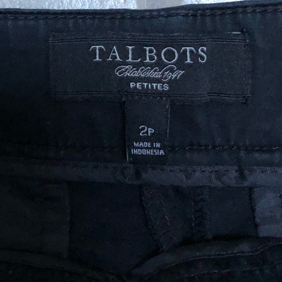 TALBOTS - BLACK PANT - Picture 4 of 6